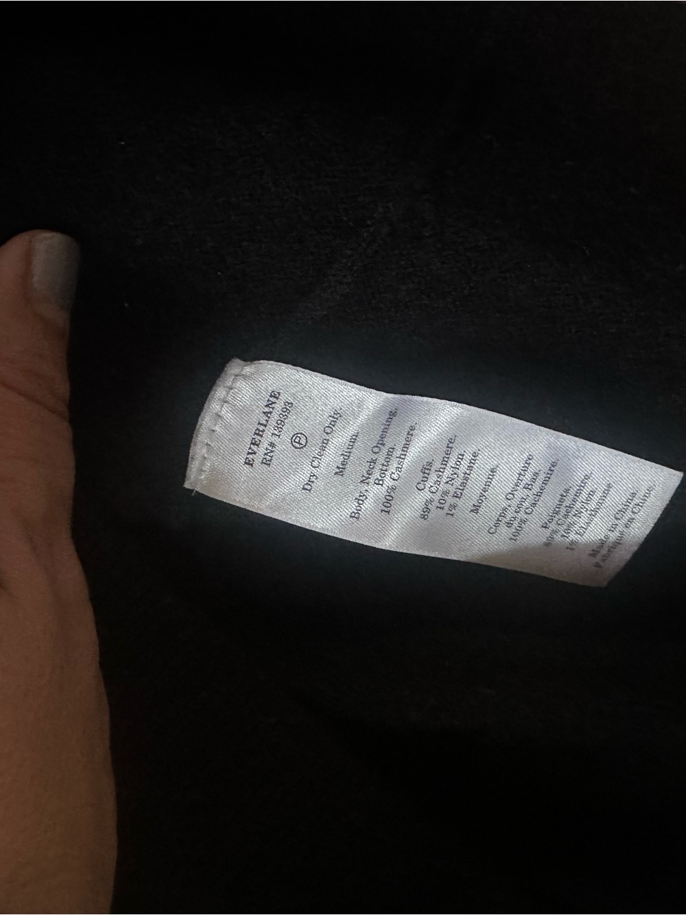 Everlane Black Mock Neck Sweater - Picture 5 of 5